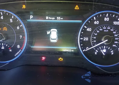 2020 Hyundai Palisade Sel from USA, damaged, VIN KM8R44HE6LU034682